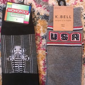 K Bell & Monopoly Socks